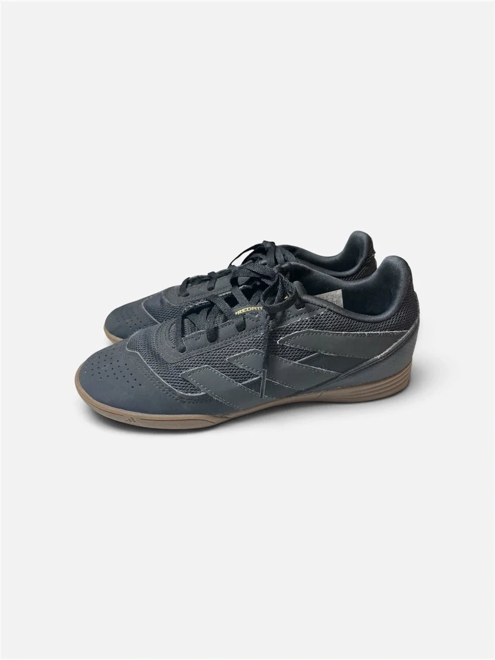 Adidas Black Indoor Soccer Sneakers